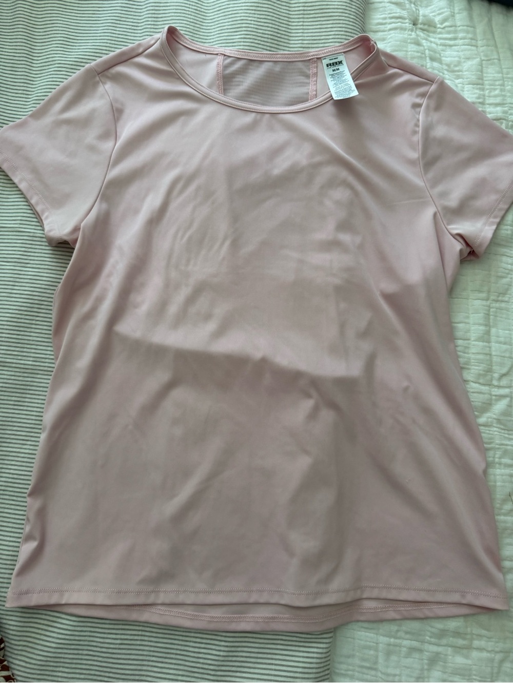 RBX Women’s Short Sleeve Active Tee - Light Pink